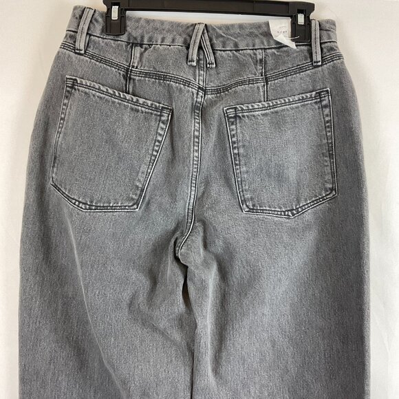 Good American Good 90s Relaxed Fit Jeans 4/27 Gray Muted Black - Picture 7 of 11